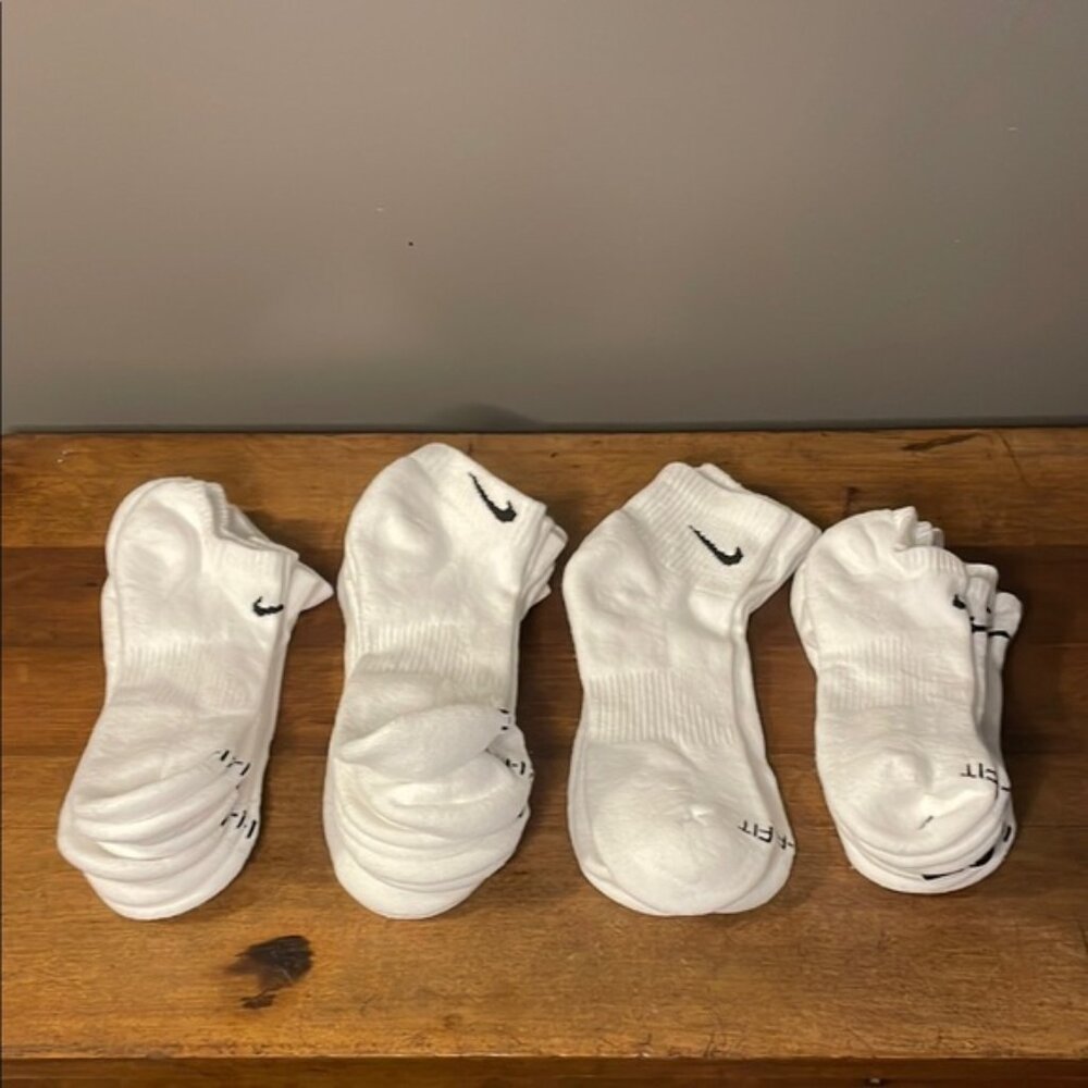 ⚡️Nike Small (Youth 3Y-5Y or Women's 4-6) Ankle Socks 12 Pack NWOT